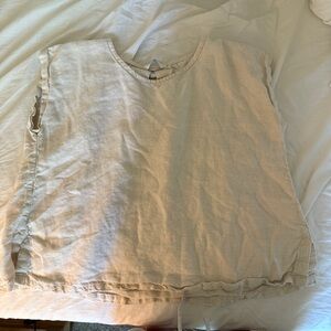 Elizabeth Suzann linen top